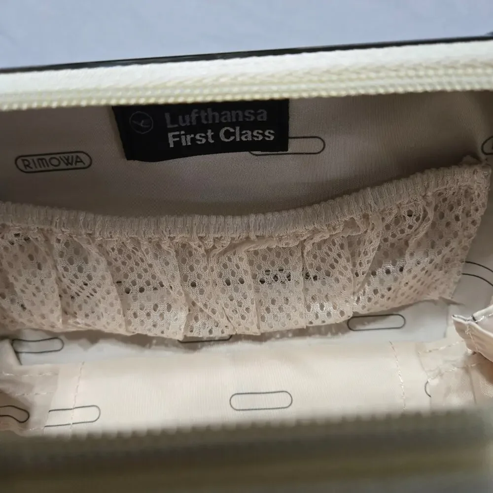 RIMOWA x Lufthansa First Class Collectible Amenity Case - Metallic Olive Green